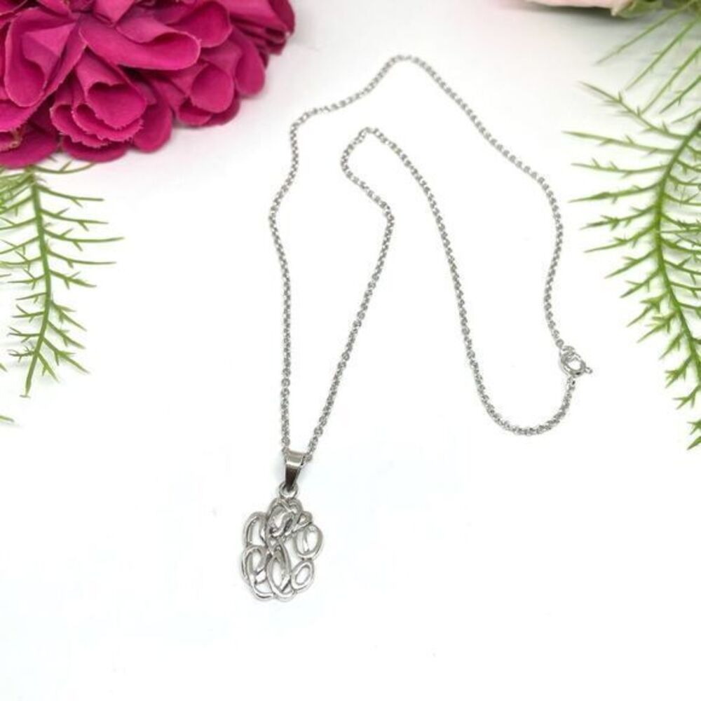 NEW⚜️STERLING SILVER Celtic Knot Charm Necklace